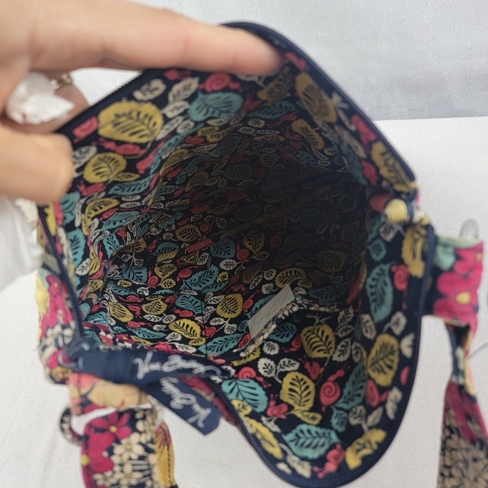 Vera Bradley Happy Snails hipster crossbody bag adjustable strap - Picture 4 of 5